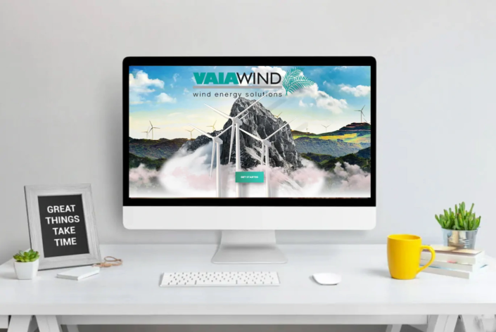 VAIA WIND website design & development